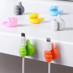 Silicone Thumb Wall Hook (5 pcs)